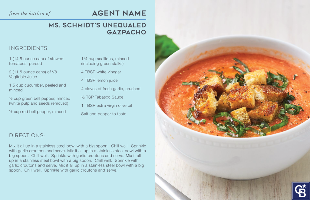 14 - Recipe (provide your own)