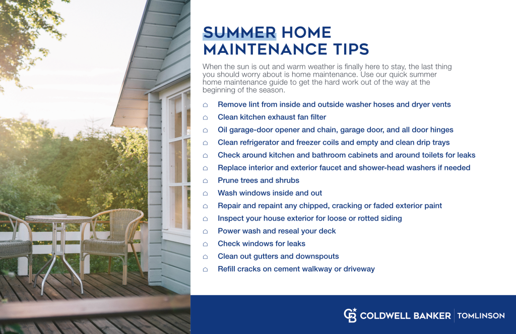 24 - Summer Home Maintenance