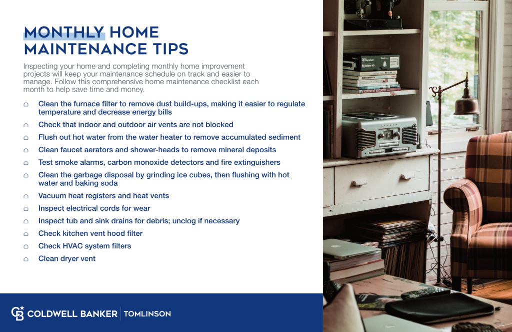 27 - Monthly Home Maintenance