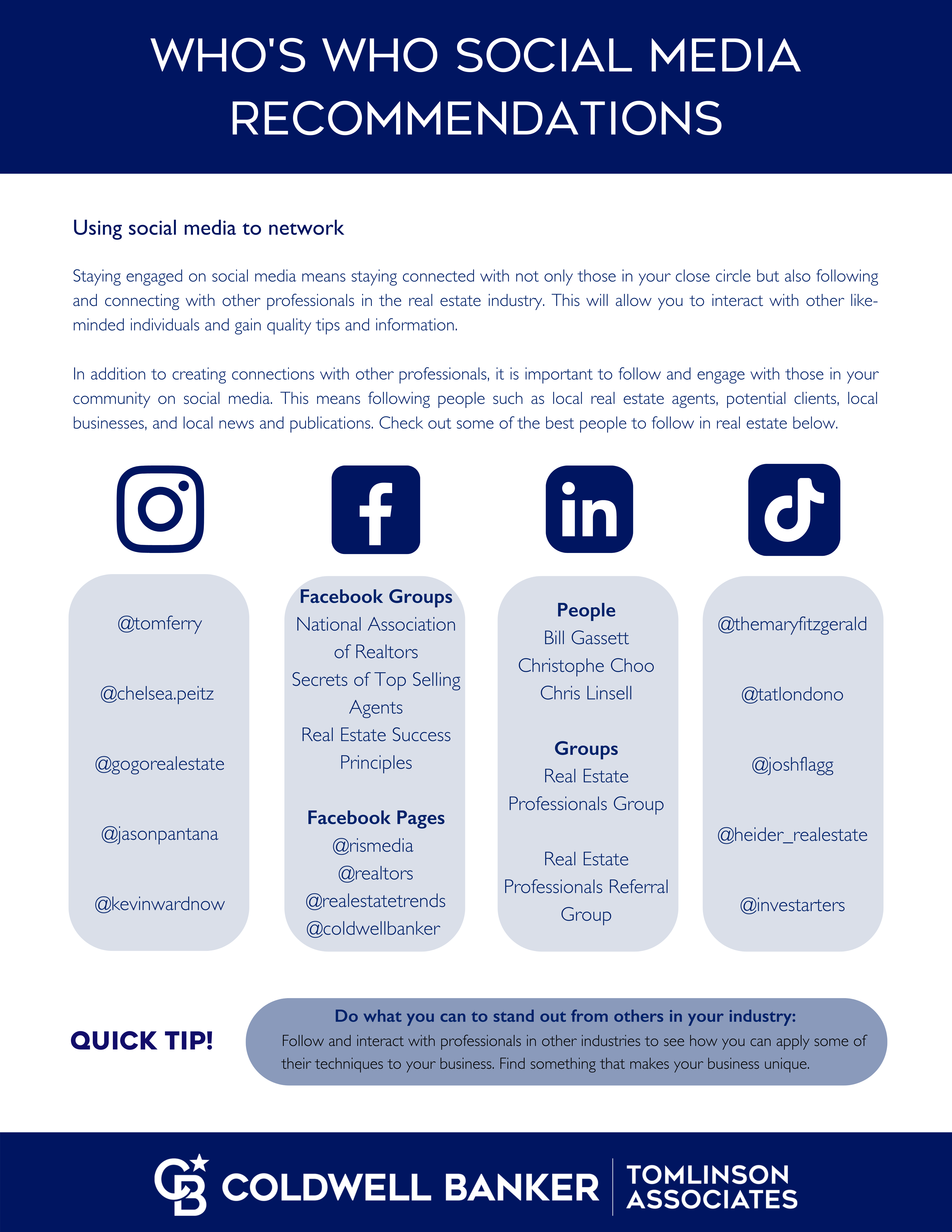 Social Media Recommendations CBTA