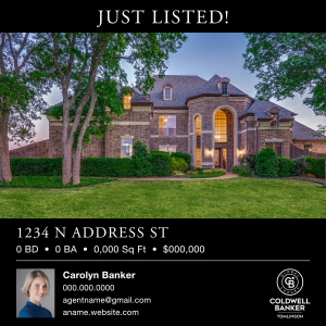 Just Listed - Headshot