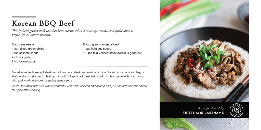 24 - Recipe Korean BBQ Beef