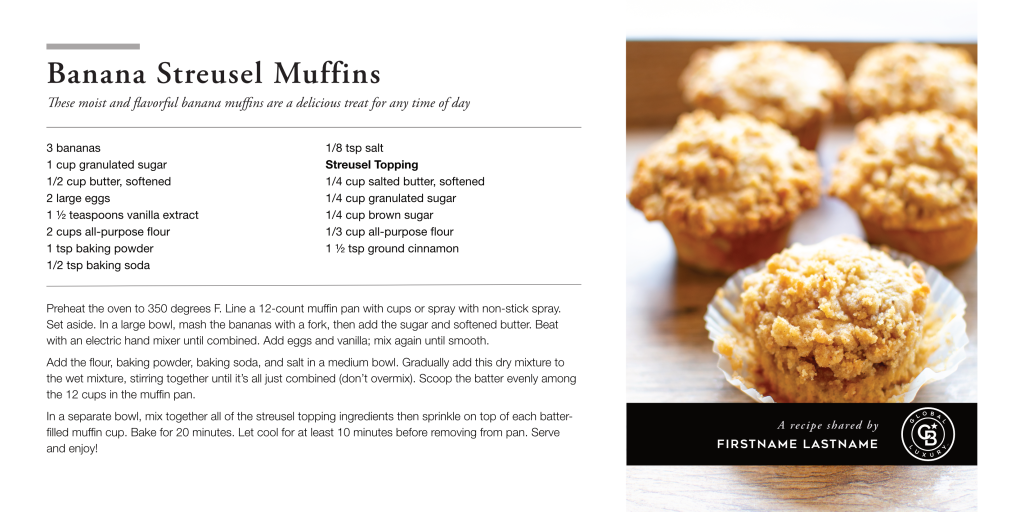 25 - Recipe Banana Muffins
