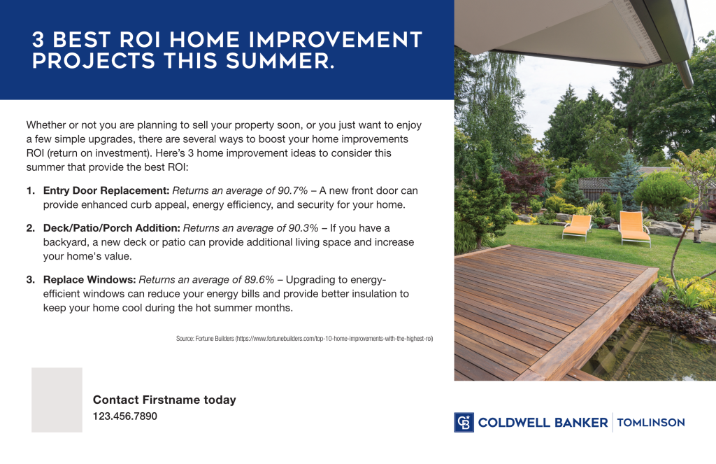 37 - Summer ROI Projects