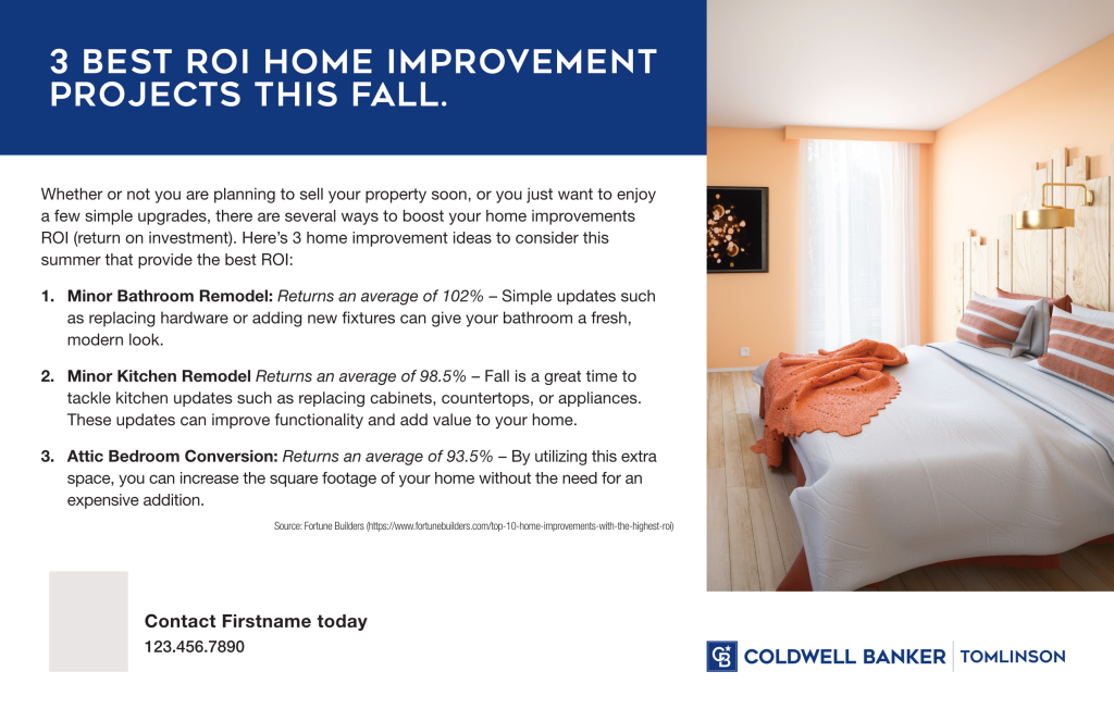 38 - Fall ROI Projects