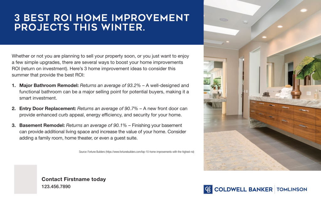 39 - Winter ROI Projects